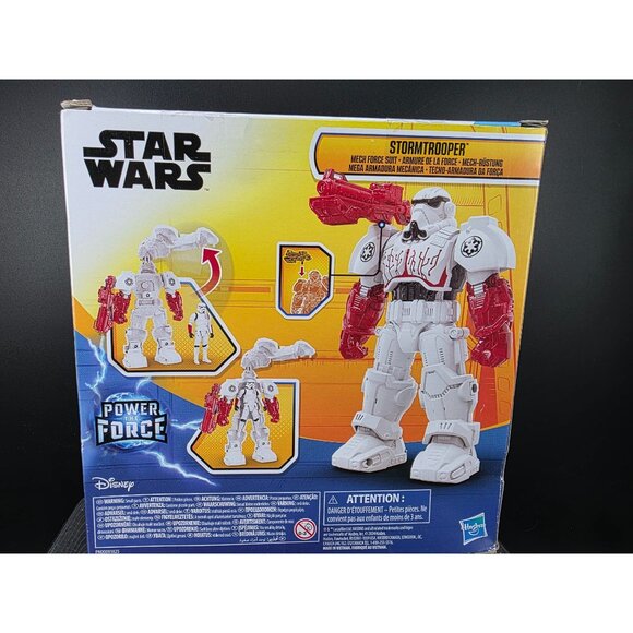Star Wars Power of The Force Stormtrooper Mech Force Suit Action Figure Toy - Picture 7 of 9